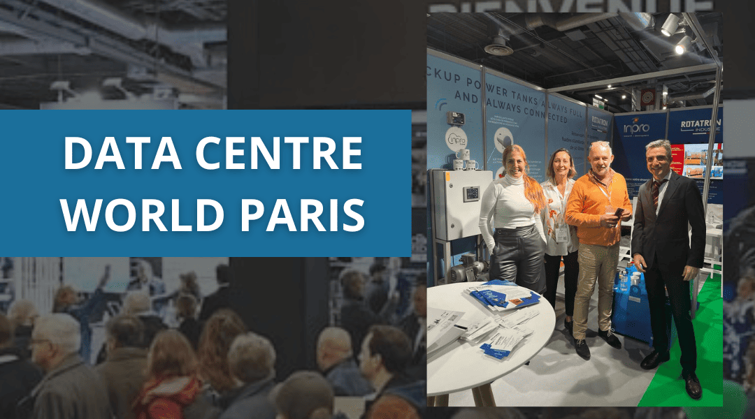 Wir haben auf der internationalen Fachmesse Data Centre World Paris 2023 ausgestellt.