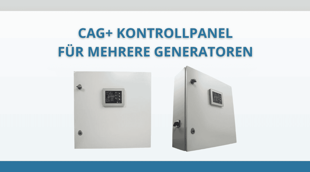 CAG: Kontrollpanel für mehrere Generatoren in kritischen Anlagen