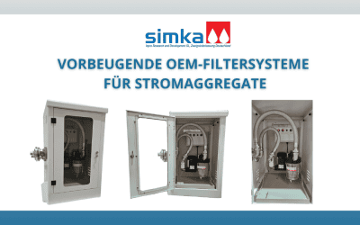 Vorbeugende OEM-Filtersysteme für Stromaggregate