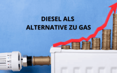 Diesel als Alternative zu steigenden Gaspreisen