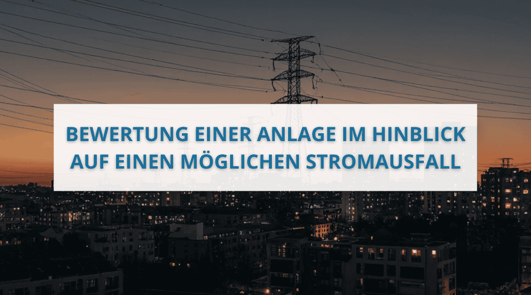 Kampagne zur vorbeugenden technischen Überprüfung vor einem Stromausfall
