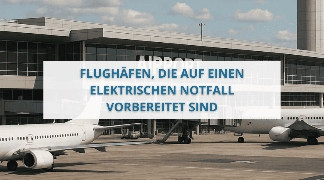 Stromausfall bei Flughäfen: Was ist, wenn der nächste Stromausfall den Flugverkehr zum Erliegen bringt?