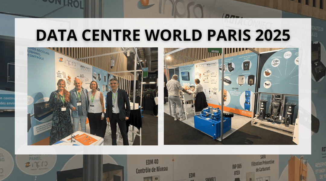 Wir waren zusammen mit unserem Partner in Frankreich, Rotaconnect, auf der Data Centre World Paris 2025 vertreten
